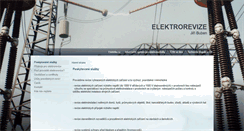 Desktop Screenshot of elektrorevizebuben.cz