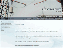 Tablet Screenshot of elektrorevizebuben.cz